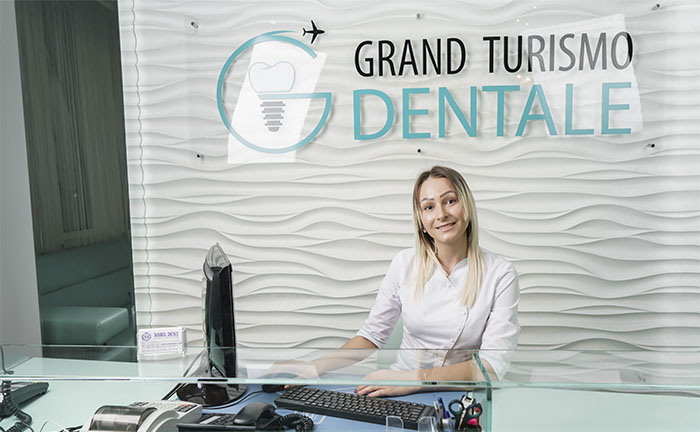 Ricezione della clinica Gran Turismo Dentale in Moldavia